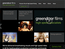 Tablet Screenshot of greendoorfilms.co.uk